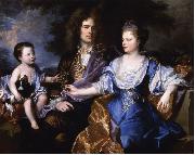 Hyacinthe Rigaud Portrait de la famille Leonard oil painting artist